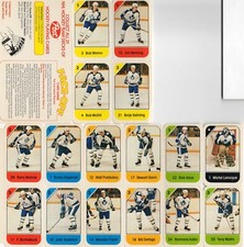 1982-83 Post Cereal Hockey SET BREAK singles - Toronto Maple Leafs