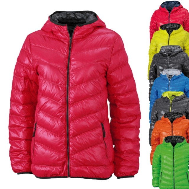 Mujer Chaqueta Plumón Acolchada de Invierno Plumas Ultraligero S-XXL (BN1059)