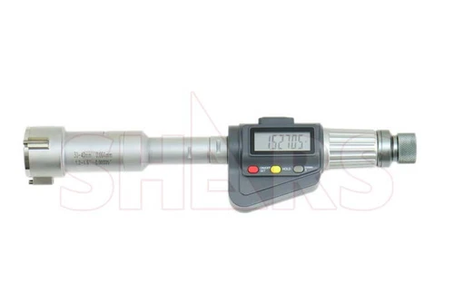 Shars 1.181-1.575" Electronic 3-Point Internal Micrometer .00005" New R]