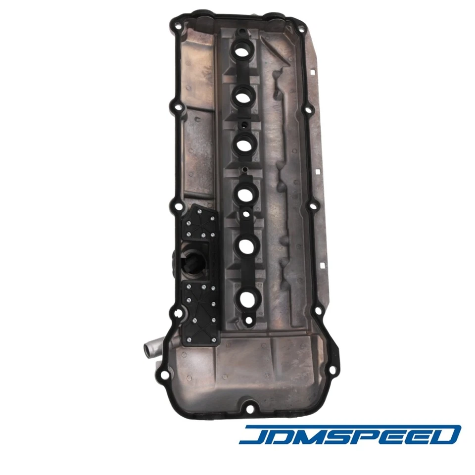 Cubierta de válvula de junta de aluminio compatible con 98-02 BMW E39 525i 528i E46 325i 328i 330i X5 Foto 4 de 4