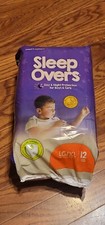 Sleep Overs youth diapers Lg/XL 60-125 lbs 4 Packages Per Box 48 Diapers Total