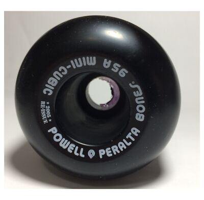 Powell Peralta Mini-Cubic Skateboard Wheels 64mm 95a - Black Powell Peralta Mini-Cubic Skateboard Wheels 64mm 95a - Black