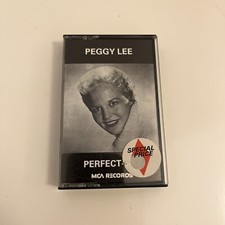 Peggy Lee Perfect-Lee Cassette Audio Tape Album