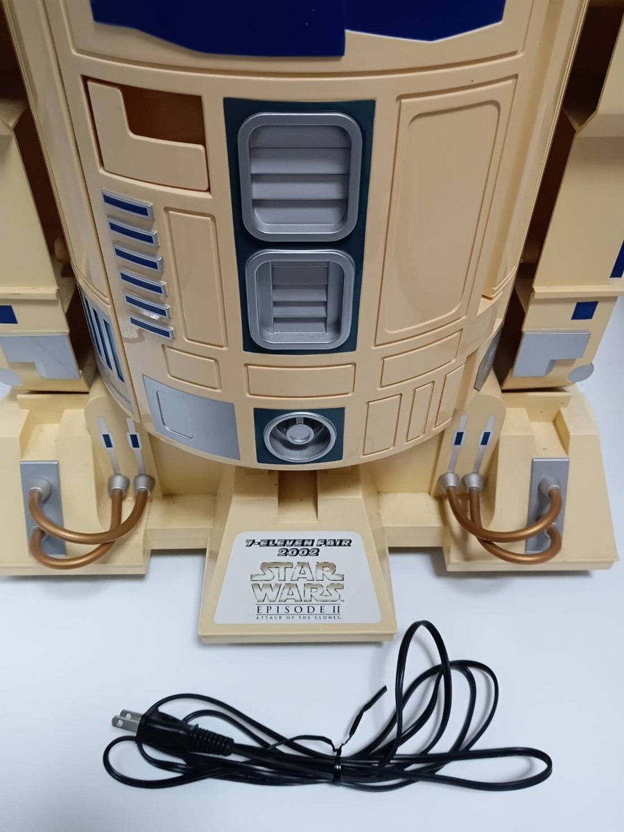 STAR wars R2-D2 冷温蔵庫　動作確認済み　7-11 STAR WARS R2-D2 Type Refrigerator Hot & Cold Seven-Eleven Limited