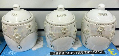 diamante tea coffee sugar