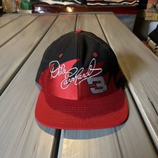 RARE VTG 1990s Dale Earnhardt Sr. 3 NASCAR Chase Snapback Hat Sharktooth