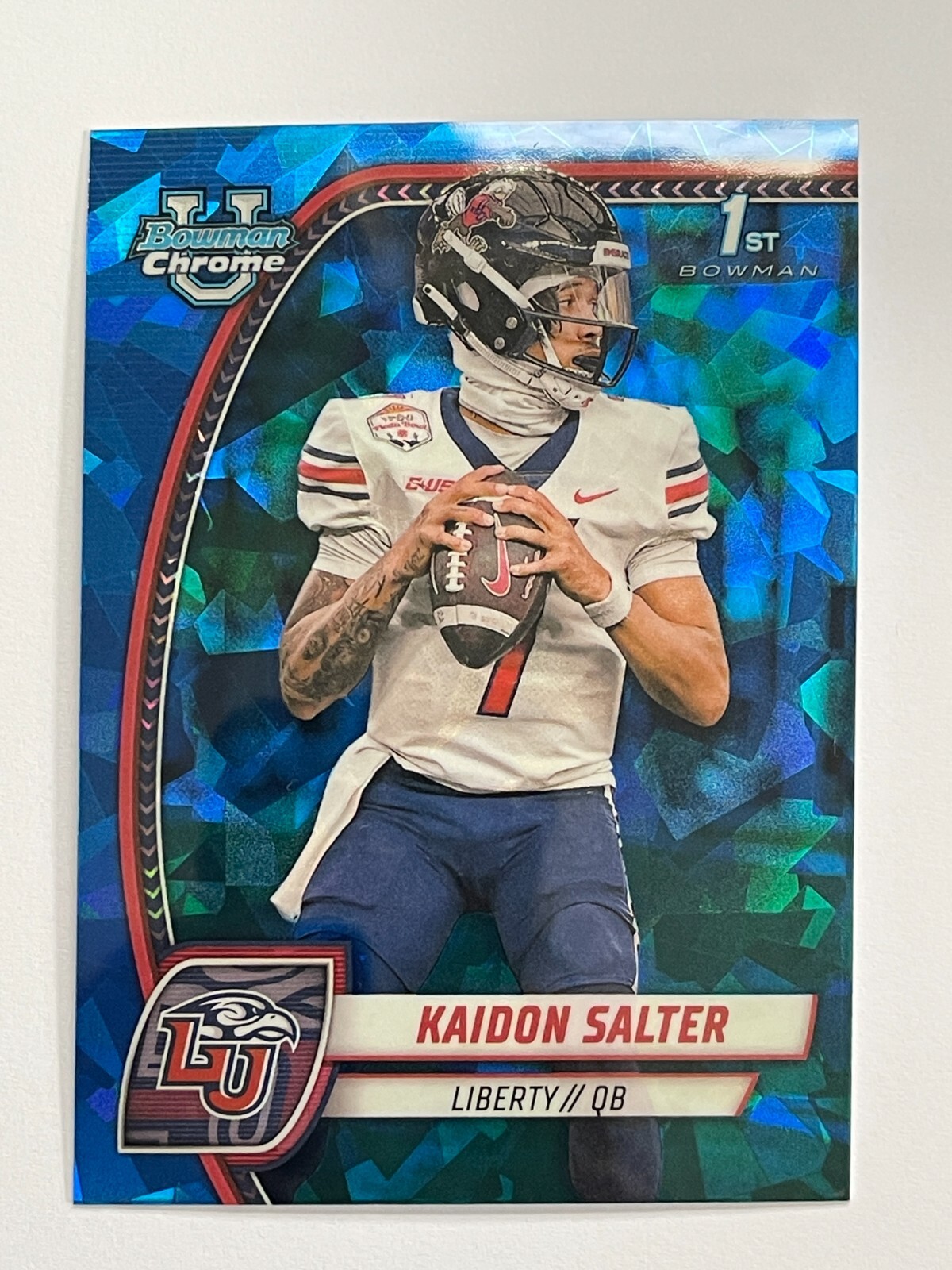 2024 Bowman University Chrome Sapphire Liberty Kaidon Salter 1st #111