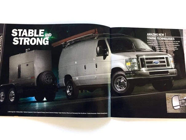 2009 Ford E-Series Van Econoline Sales Brochure Catalog - E-150 E-250 E-350 - Изображение 3 из 4