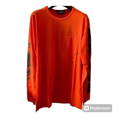 STONE ISLAND SHADOW PROJECT 2021 PRINTED LS CATCH POCKET-T 1 (JERSEY MAKO)