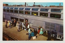 Vintage Railroad Postcard: Hi-Level Dome Car of El Capitan