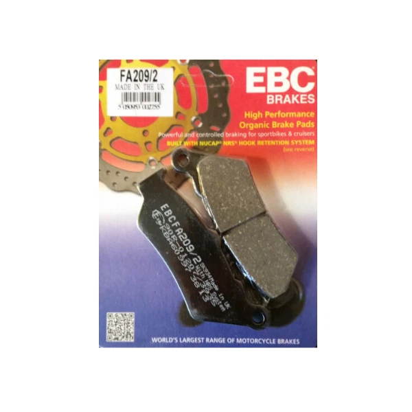 FITS BMW R 1200 RS / Sport 2015-2018 EBC Sintered FRONT and REAR Disc Brake Pads - Image 4 of 4