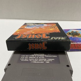 Joust NES, Game Cart, Directions, Box