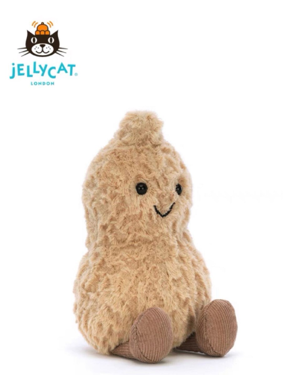 Jellycat AMUSEABLE PEANUT Soft Plush Toy new in bag! 670983140095