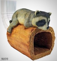 Raccoon Gutter Guardian Downspout Statue Yard Outdoor Garden Decor on sale Raccoon Gutter Guardian Downspout Statue Yard Outdoor Garden Decor on sale