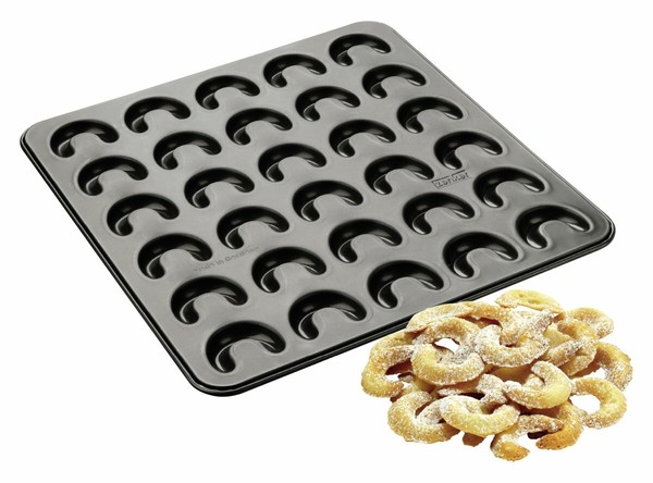 Vanillekipferl Backblech Backform 30 Kipferl Backen 32 X 30 Cm Ofenblech Zenker-image