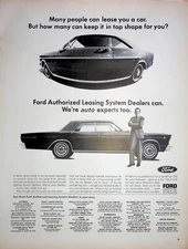 Original 1966 Ford AD: Ford authorized leasing system dealers in your area.