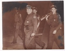 BATISTA´S POLICE COL MARTIN PEREZ AT UNIVERSITY REVOLTS CUBA 1950s Photo Y J 347