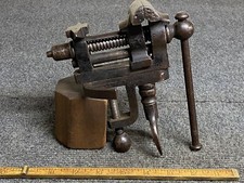 Rare  L. HUGONIST-TISSOT Jewelers Vise 2 1/2J...