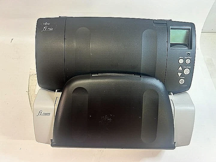 Fujitsu Fi-6670/fi-7160 Imprinter Scanner and Color Document Scanner-Tested - Image 2 of 4