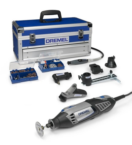 Dremel Trapano Utensile Multifunzione a filo 128 accessori valigia 4000  PLATINUM | eBay