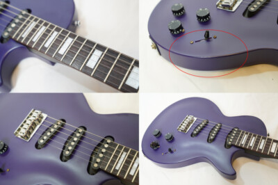 Electric Guitar Edwards by ESP EI-85LP Purple Matte Finish Electric Guitar Edwards by ESP EI-85LP Purple Matte Finish