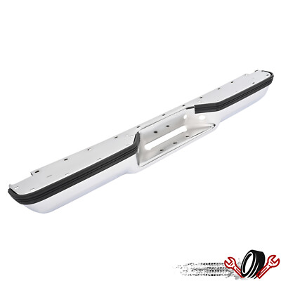 For Chevrolet GMC Suburban C1500 K1500 Fleetside 88-2000 Chrome Rear Step Bumper
