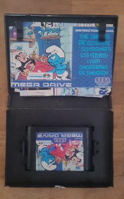 Les Schtroumpfs Sega Mega Drive complet | Jeu original