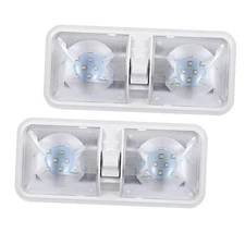 12V RV LED Lights with ON/Off Switch - Neutral 4500K 8W 600LM, Natural-2-Pack