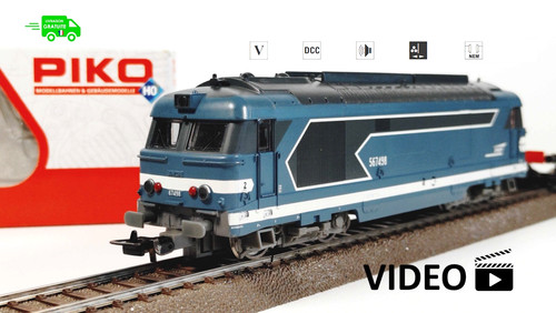 PIKO 95252 HO Locomotive Diesel BB 67400 Digital  DCC Sound  1/87 1:87  2 Rails | Condition: Occasion