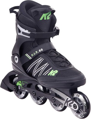 K2 F.I.T. 80 Rollerblades, Größe 44.5, gebraucht, multicolor - B-Ware