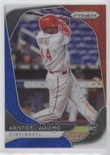 2020 Panini Prizm Tier II Red White & Blue Prizm Aristides Aquino #140 0st9