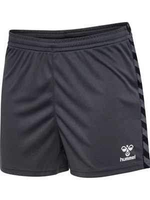 Hummel Fußball Hmlauthentic Poly Shorts Damen asphalt - Bild 1 von 2