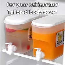 3.5L Water Dispenser Jug with Tap Fridge Cold Drink Juice Container UK