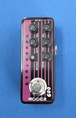Effect Pedal Model Micro Preamp 009 Blacknight Mooer GhK36