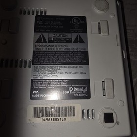 SEGA Dreamcast Launch Edition Home Console - White HKT-3020 COMPLETE WORKING 