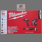 Milwaukee 2492-24 M12 4-Tool Combo Kit - Screwdriver Ratchet Inflator ROVER 2.0