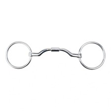 Myler MB 33WL Loose Ring Snaffle Horse Bit - Level 3 Dressage Legal, Stainless