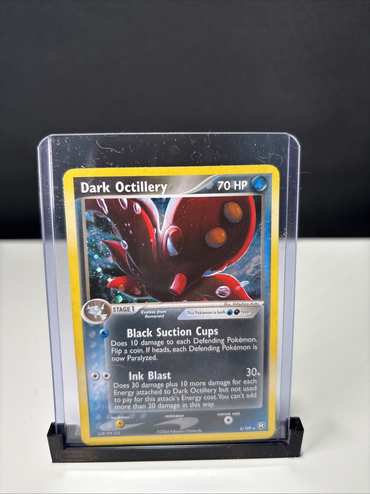MP Dark Octillery 8/109 Reverse Holo Team Rocket Returns Nintendo Pokemon Card