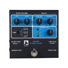 Goat Designs Blue Series Stereo Echo Analog Delay Pedal-FREE SHIPPING TO USA