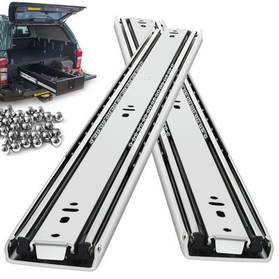 VAGUDE Heavy Duty Drawer Slides Full Extension Side Mount 14 16 18 20 22 24 2...