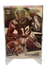 Shedeur Sanders 2025 Prizm Manga Rookie RC #12 SSP; Browns.