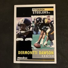 Dermontti Dawson 1991 Pinnacle #49 Pittsburgh Steelers NFL