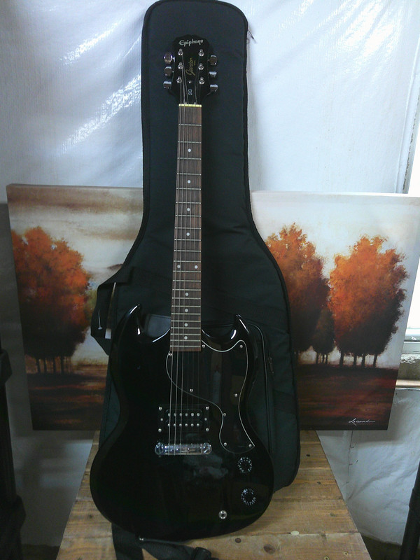 Epiphone Single-Cut Junior 2nd Model  Electric Guitar=NEW-SG plus case=NEW