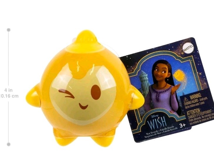 Disney Wish - Star Reveals Surprise - Mini Figure & Keychain Set