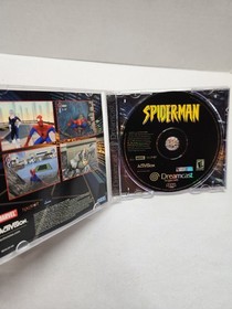 Sega Dreamcast Spider-Man 2001 Video Game Complete CIB W Reg Card