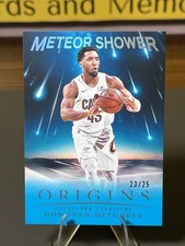 2024 Origins Meteor Shower #11 Donovan Mitchell /25  Blue Cleveland Cavaliers