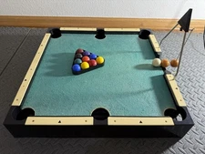 1970's Aurora Skittle Pool Tabletop Game 5511 With Box & Instructions Vintage