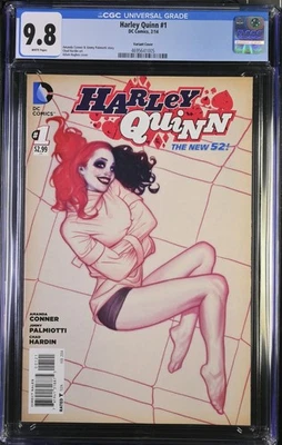 Harley Quinn #1 Adam Hugues Variant 1:25 CGC 9.8 2014 DC Comics - Photo 1/2