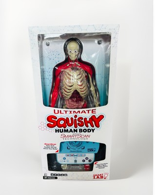 Smart Lab Ultimate Squishy MENSCHLICHER SKELETT KÖRPER Wissenschaft Anatomie Set Smart Scan
