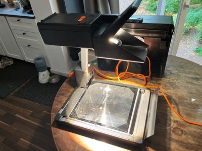 POLYLUX portable Overheadprojektor OHP im Koffer   funktionsfähig   Polytechnik 